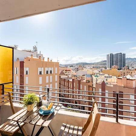 Ct 379 - Faro's Citycenter - Cosy At Capuchinos For 2 Apartment Malaga